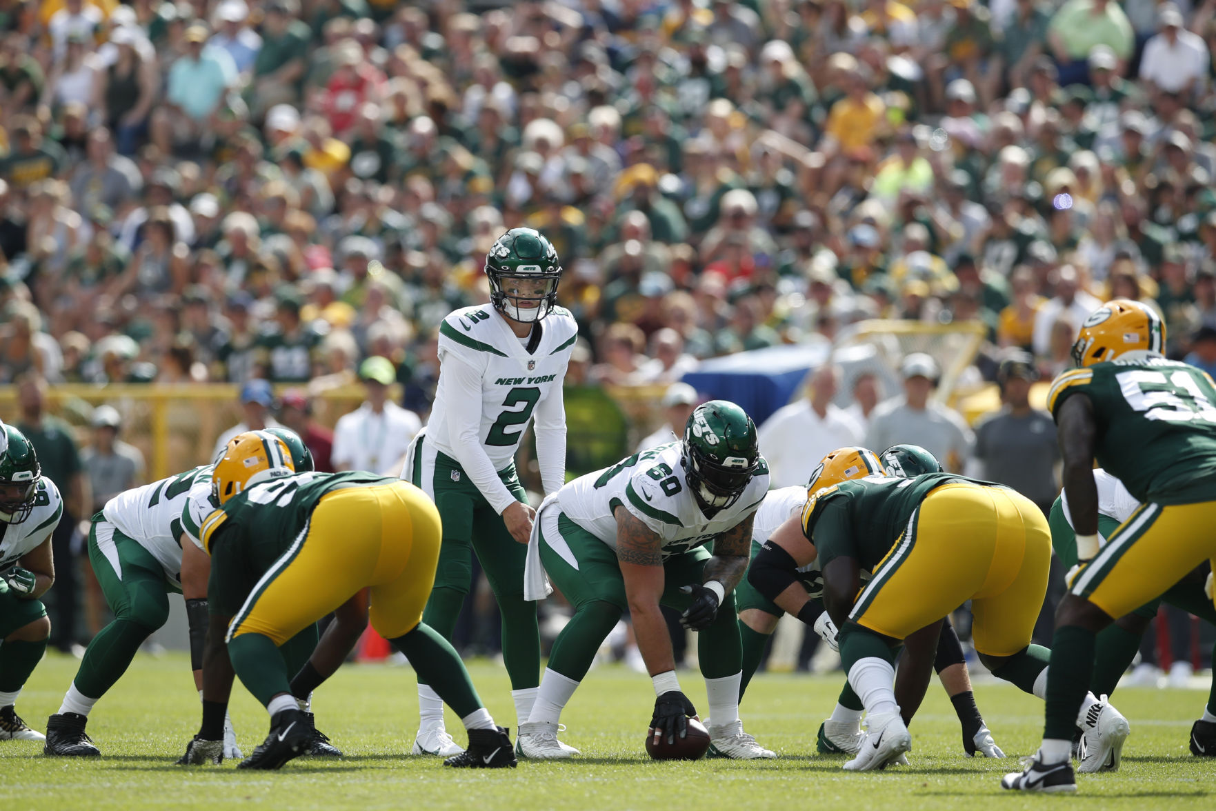 Jets Packers Football